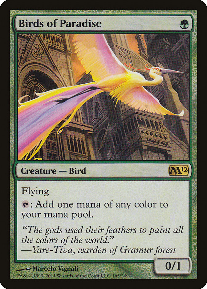 Birds of Paradise [Magic 2012] | Local Legends