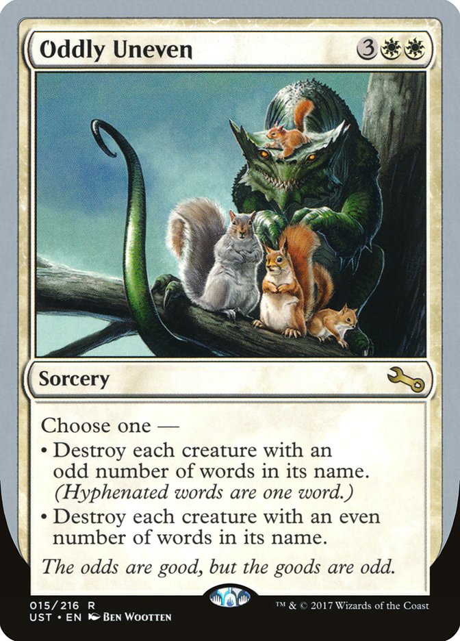 Oddly Uneven [Unstable] | Local Legends