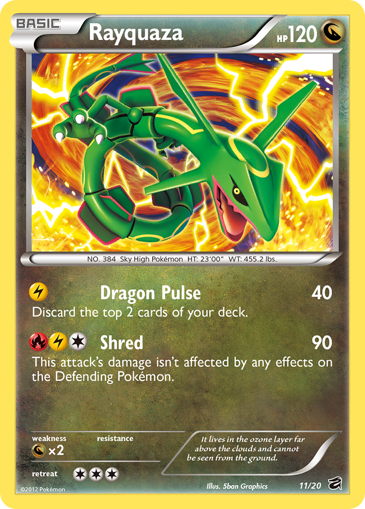 Rayquaza (11/20) [Black & White: Dragon Vault] | Golgari Games