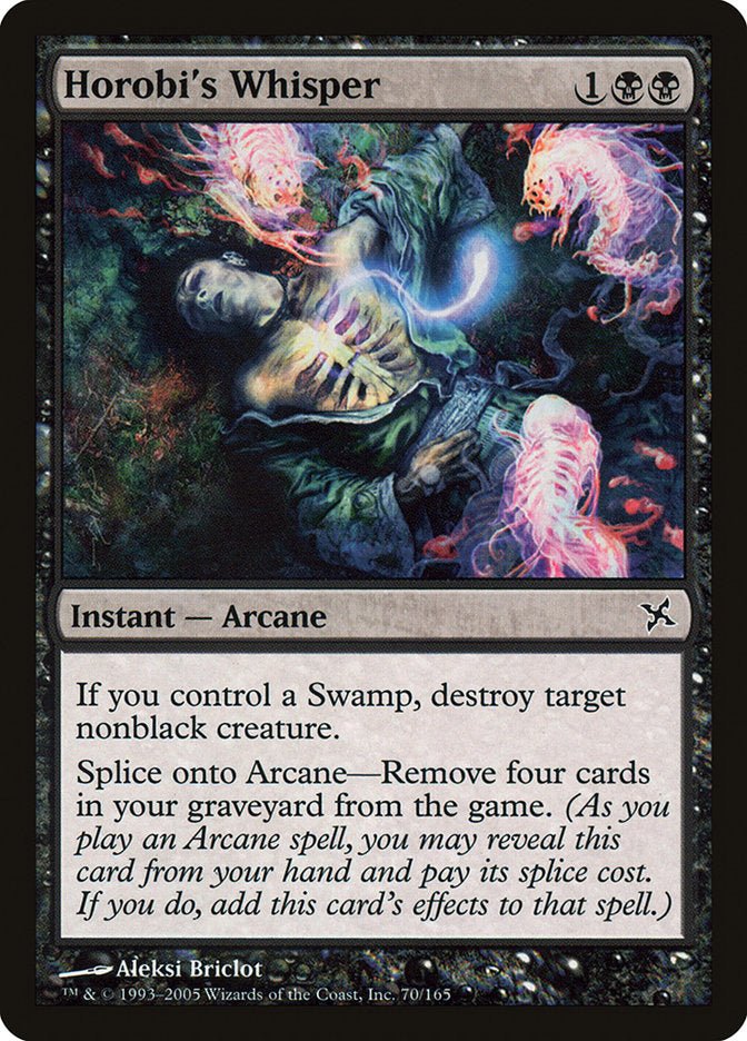 Horobi's Whisper [Betrayers of Kamigawa] | Local Legends