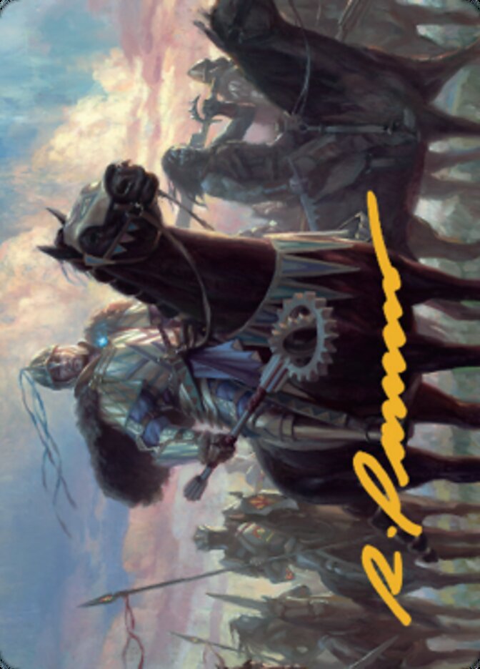 Shanid, Sleepers' Scourge Art Card (Gold-Stamped Signature) [Dominaria United Art Series] | Local Legends