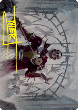 Cemetery Gatekeeper Art Card (Gold-Stamped Signature) [Innistrad: Crimson Vow Art Series] | Local Legends