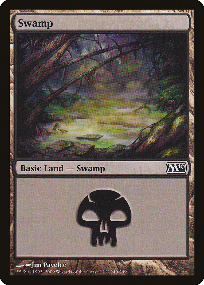 Swamp (240) [Magic 2010] | Golgari Games