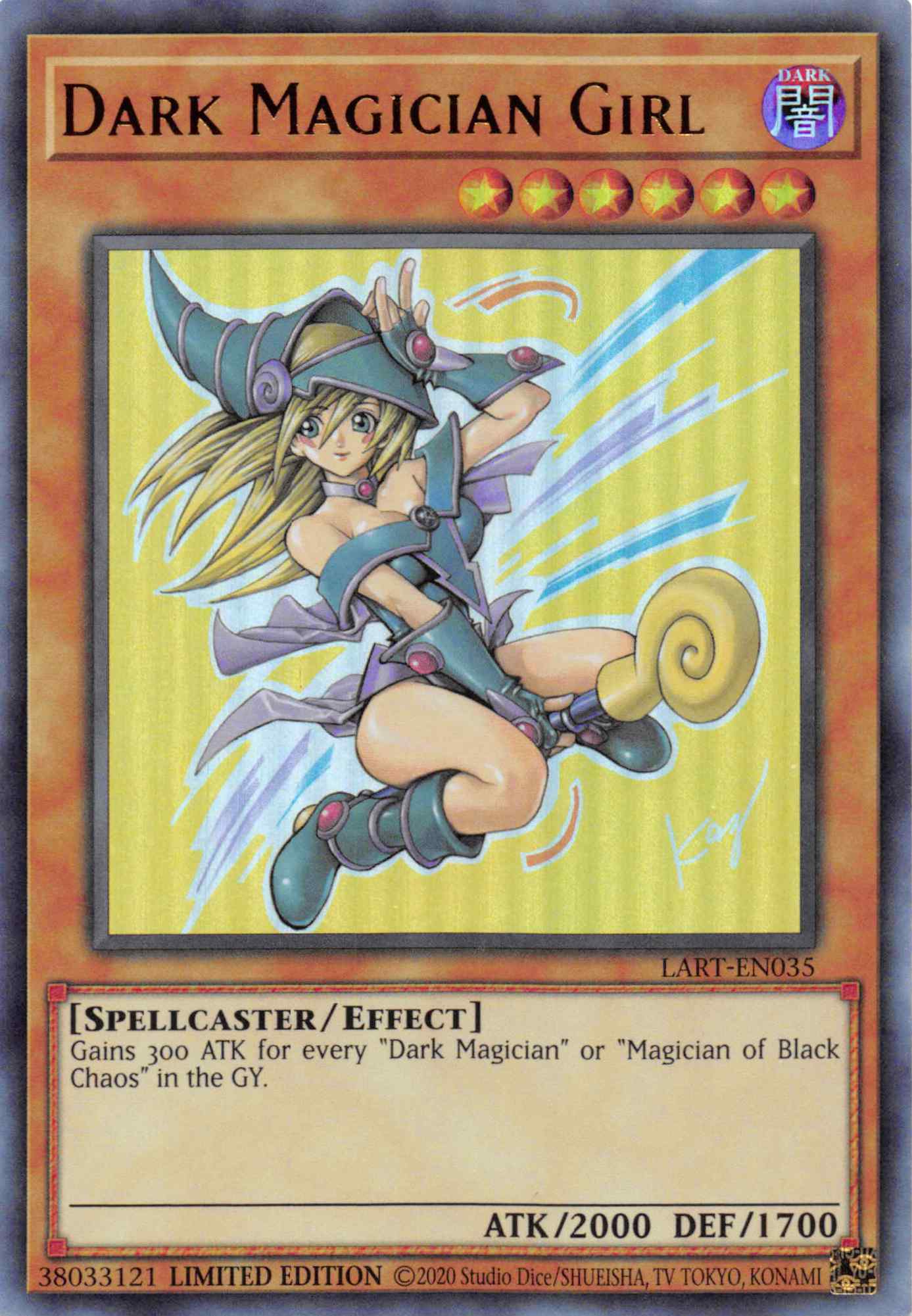 Dark Magician Girl [LART-EN035] Ultra Rare | Golgari Games