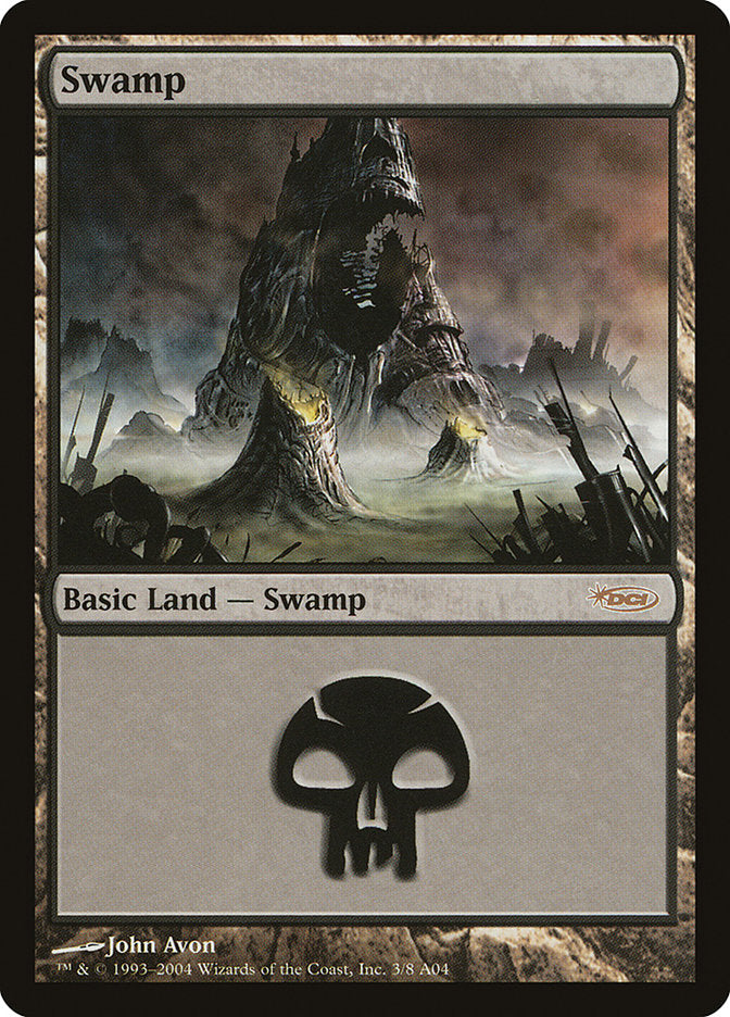 Swamp (3) [Arena League 2004] | Golgari Games