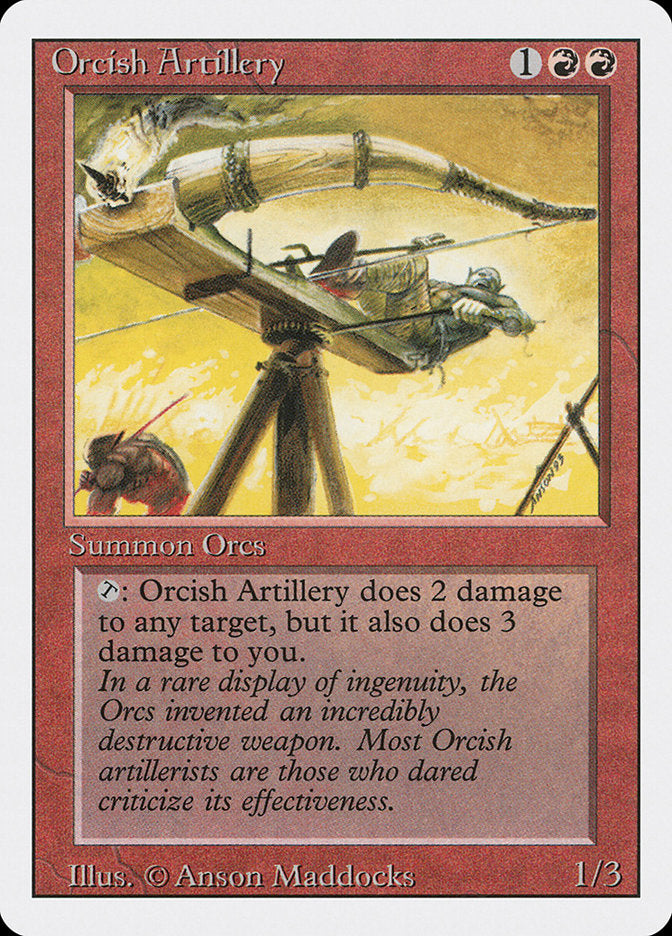 Orcish Artillery [Revised Edition] | Golgari Games