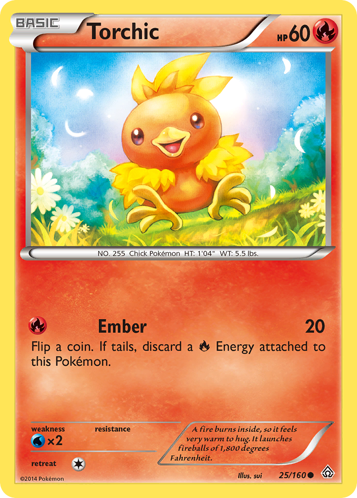 Torchic (25/160) [XY: Primal Clash] | Golgari Games