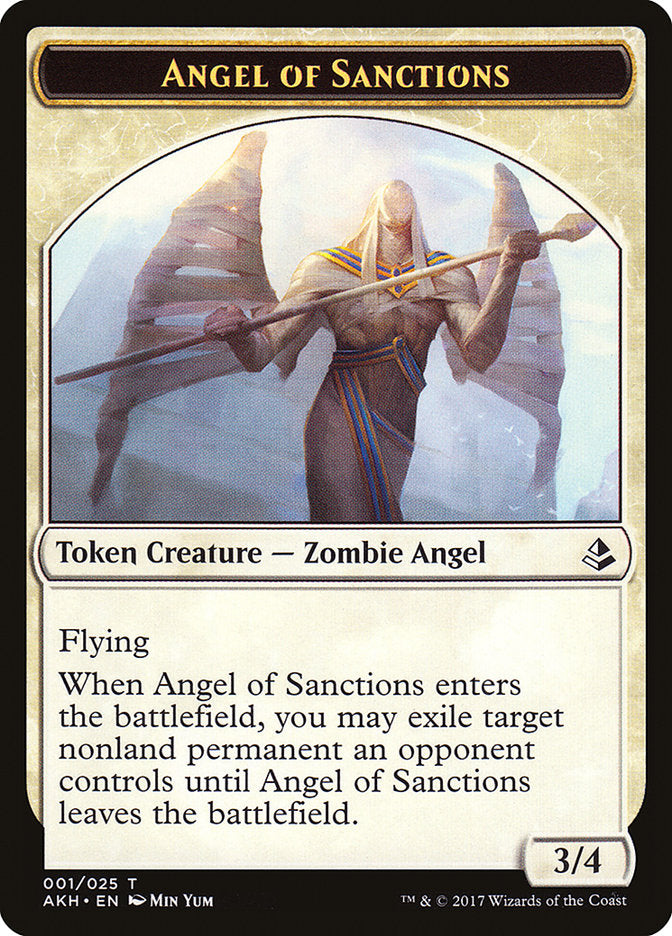 Angel of Sanctions // Drake Double-sided Token [Amonkhet Tokens] | Golgari Games