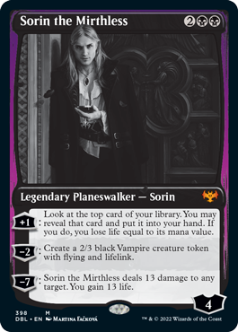 Sorin the Mirthless [Innistrad: Double Feature] | Golgari Games