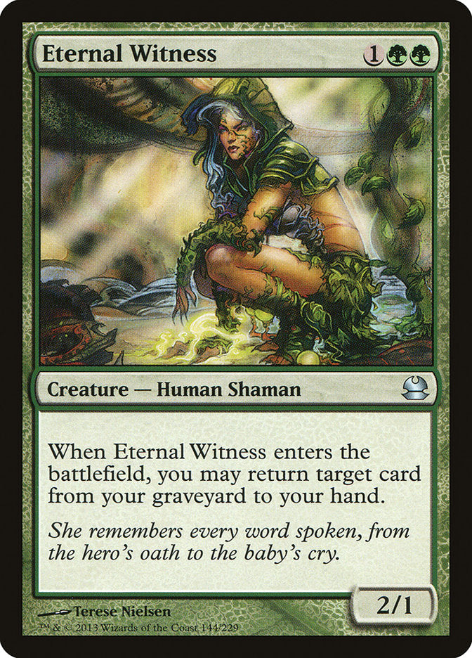 Eternal Witness [Modern Masters] | Golgari Games