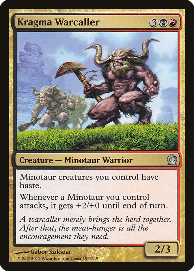Kragma Warcaller [Theros] | Local Legends