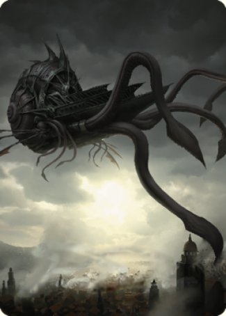 Nautiloid Ship Art Card [Commander Legends: Battle for Baldur's Gate Art Series] | Local Legends