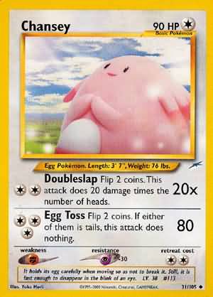 Chansey (31/105) [Neo Destiny Unlimited] | Golgari Games