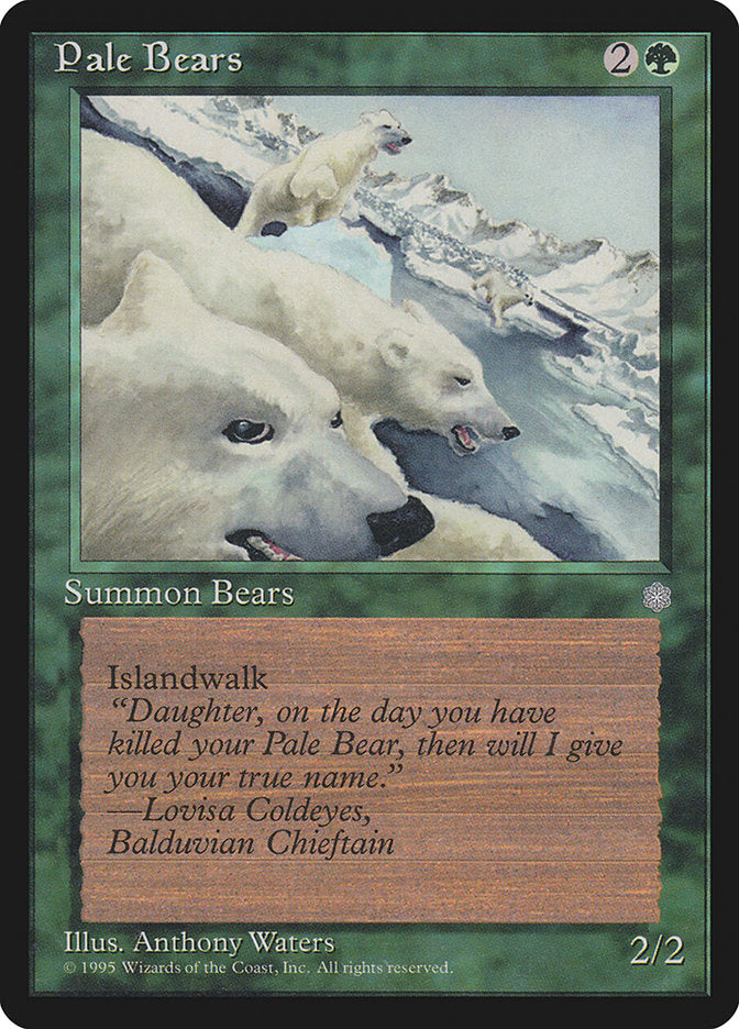 Pale Bears [Ice Age] | Local Legends