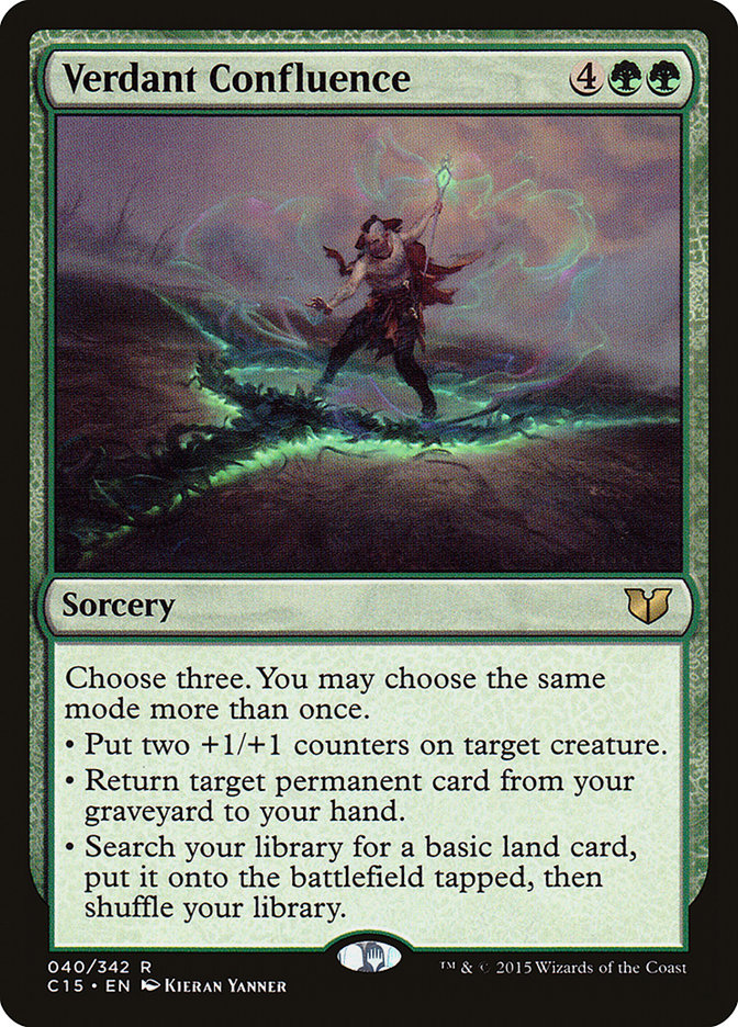 Verdant Confluence [Commander 2015] | Local Legends