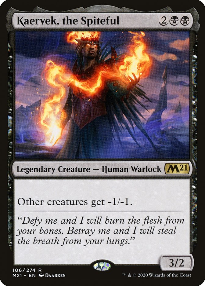 Kaervek, the Spiteful [Core Set 2021] | Local Legends