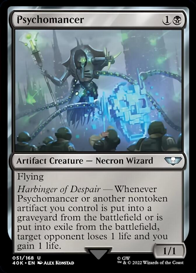Psychomancer (Surge Foil) [Universes Beyond: Warhammer 40,000] | Local Legends