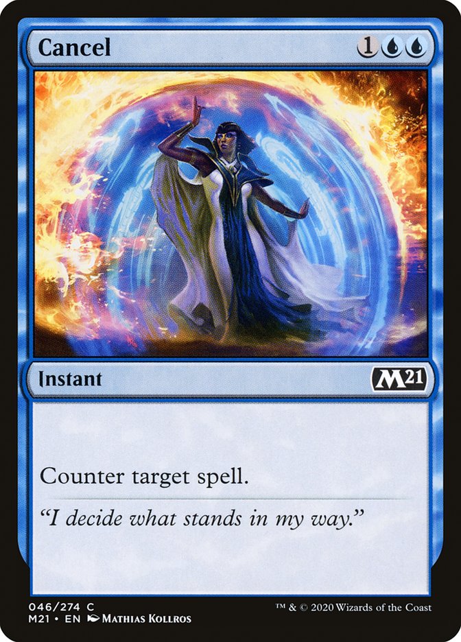Cancel [Core Set 2021] | Local Legends