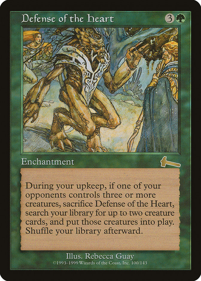 Defense of the Heart [Urza's Legacy] | Local Legends