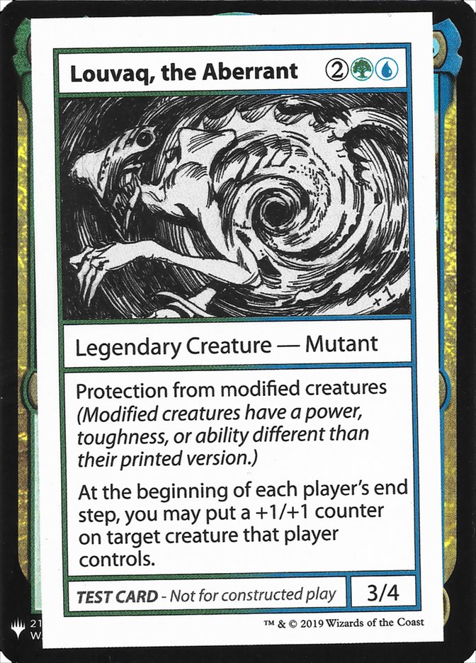 Louvaq, the Aberrant [Mystery Booster Playtest Cards] | Golgari Games