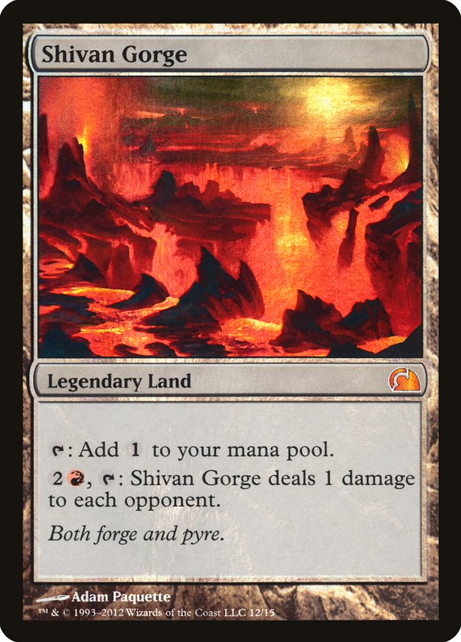 Shivan Gorge [From the Vault: Realms] | Local Legends