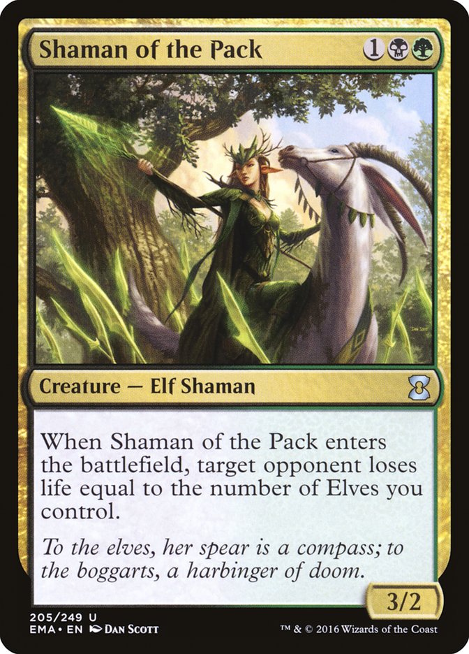 Shaman of the Pack [Eternal Masters] | Golgari Games