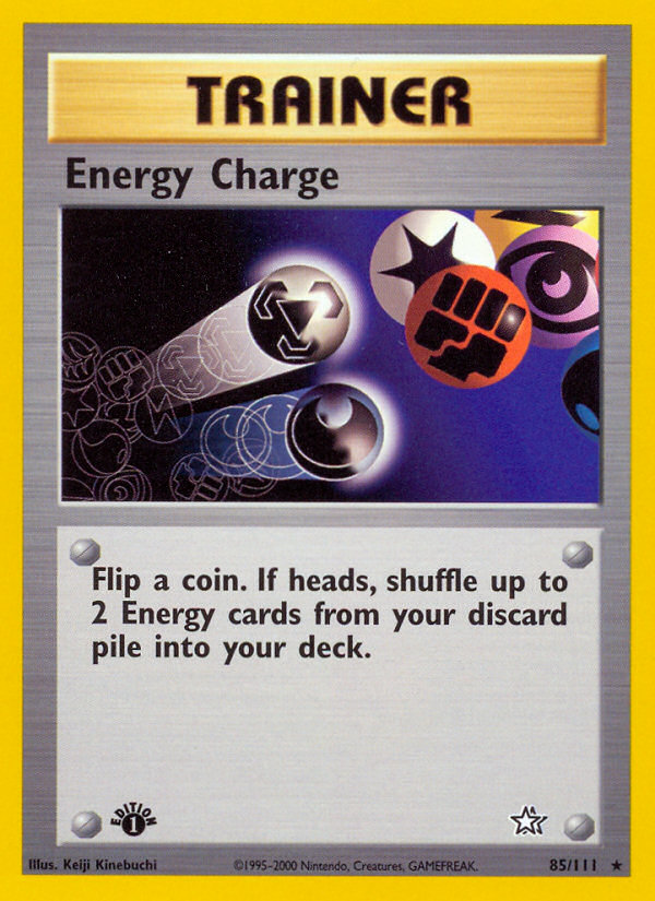 Energy Charge (85/111) [Neo Genesis 1st Edition] | Golgari Games