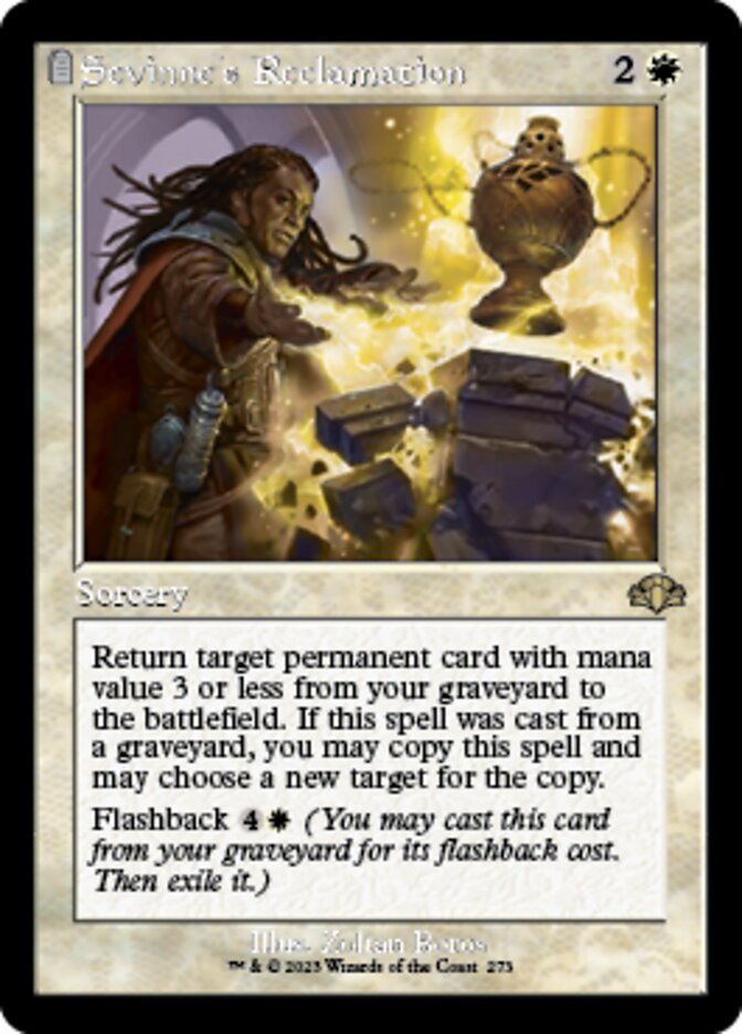 Sevinne's Reclamation (Retro) [Dominaria Remastered] | Local Legends