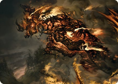 Pyre Spawn Art Card [Innistrad: Crimson Vow Art Series] | Local Legends