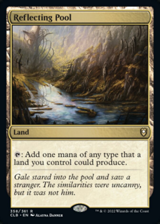 Reflecting Pool [Commander Legends: Battle for Baldur's Gate] | Golgari Games