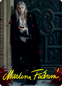 Sorin the Mirthless 1 Art Card (Gold-Stamped Signature) [Innistrad: Crimson Vow Art Series] | Local Legends