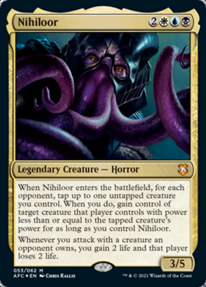 Nihiloor [Dungeons & Dragons: Adventures in the Forgotten Realms Commander] | Local Legends