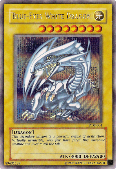 Blue-Eyes White Dragon (Dark Duel Stories) [DDS-001] Secret Rare | Golgari Games