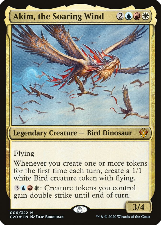 Akim, the Soaring Wind [Commander 2020] | Local Legends