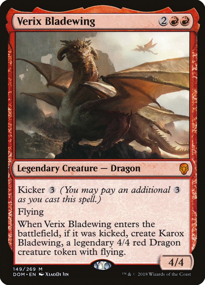 Verix Bladewing [Dominaria] | Golgari Games