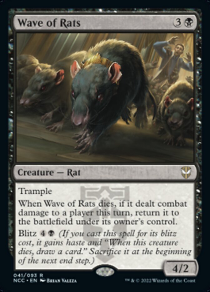 Wave of Rats [Streets of New Capenna Commander] | Golgari Games