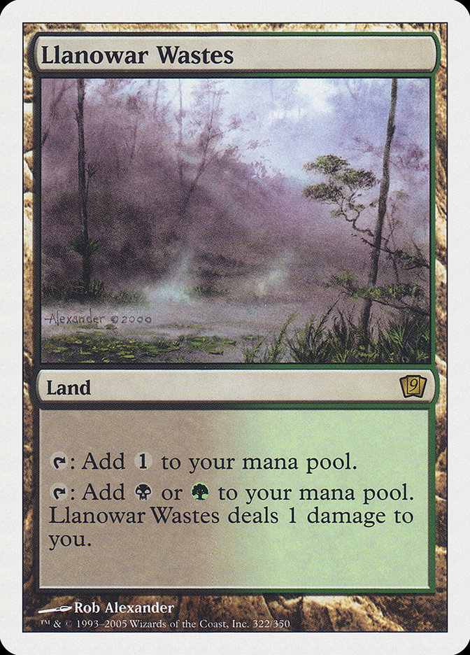 Llanowar Wastes [Ninth Edition] | Local Legends