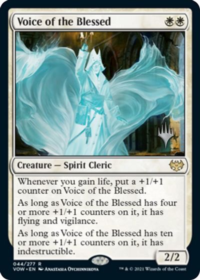 Voice of the Blessed (Promo Pack) [Innistrad: Crimson Vow Promos] | Golgari Games