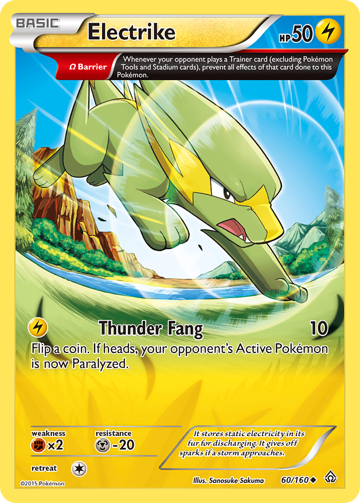 Electrike (60/160) [XY: Primal Clash] | Golgari Games