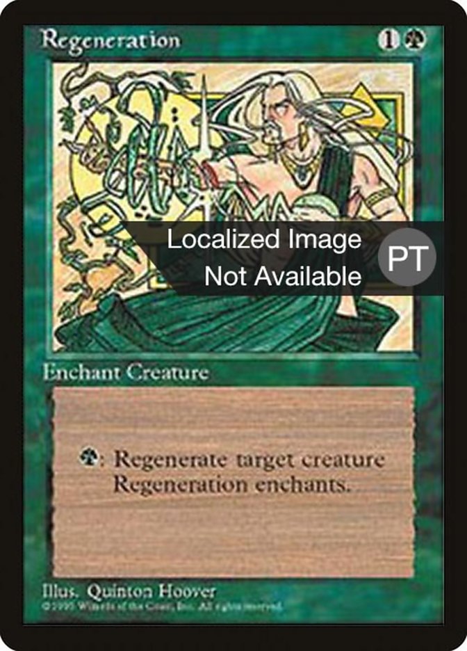 Regeneration [Fourth Edition (Foreign Black Border)] | Local Legends