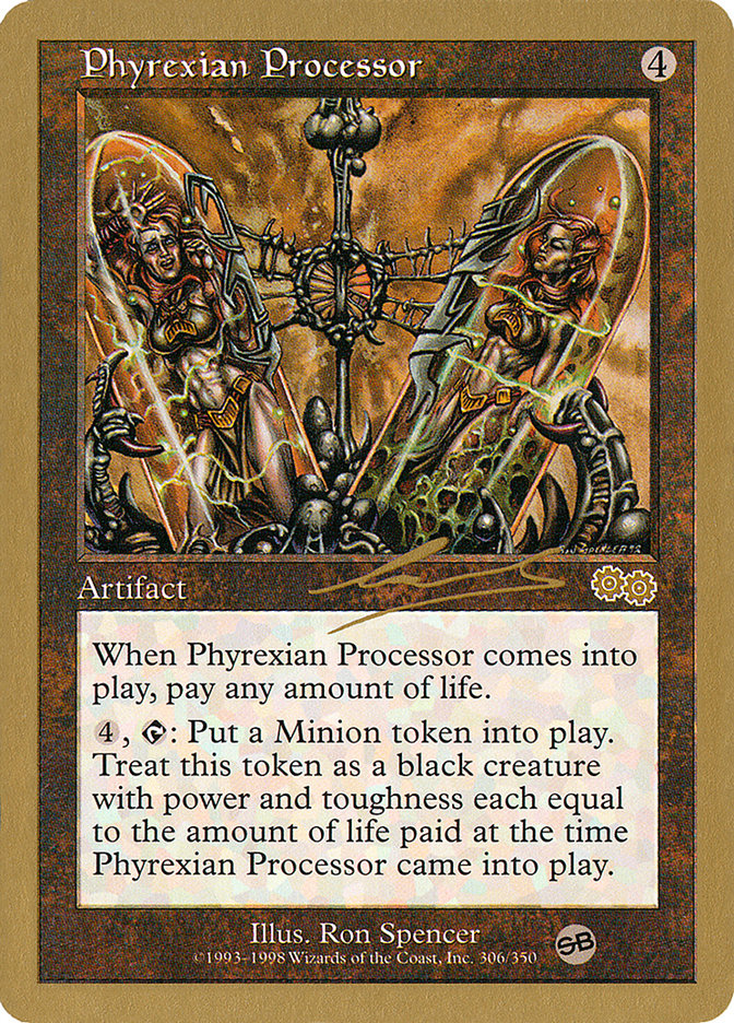 Phyrexian Processor (Nicolas Labarre) (SB) [World Championship Decks 2000] | Golgari Games