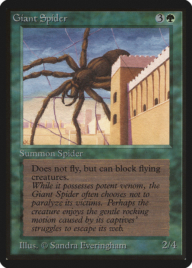 Giant Spider [Beta Edition] | Golgari Games