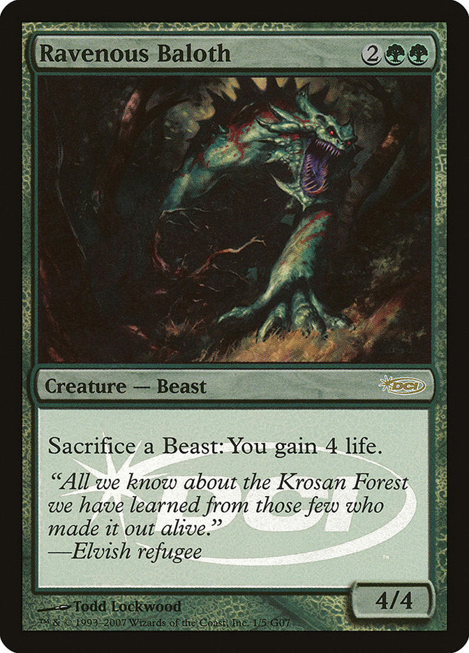 Ravenous Baloth [Judge Gift Cards 2007] | Local Legends