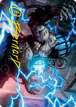 Repository Skaab Art Card (Gold-Stamped Signature) [Innistrad: Crimson Vow Art Series] | Local Legends