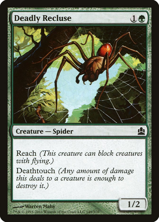 Deadly Recluse [Commander 2011] | Local Legends