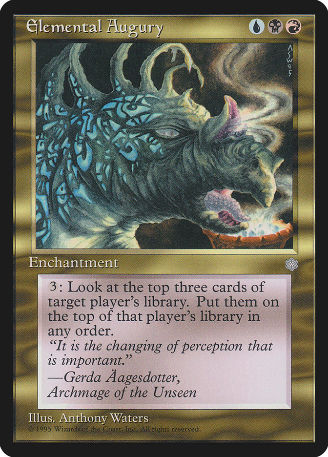 Elemental Augury [Ice Age] | Local Legends