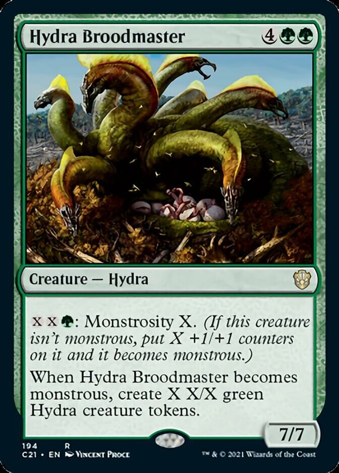 Hydra Broodmaster [Commander 2021] | Golgari Games