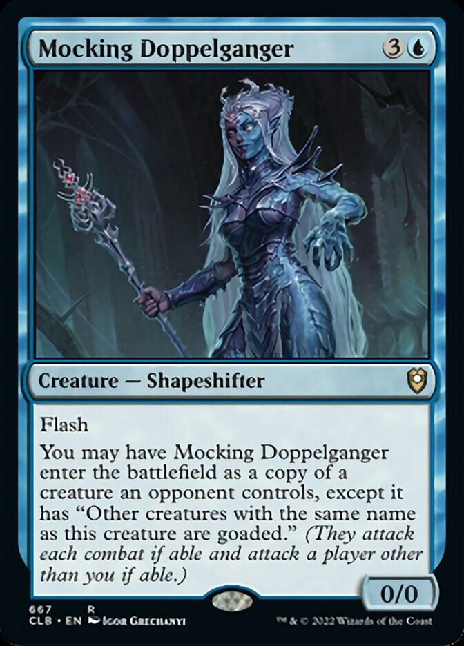Mocking Doppelganger [Commander Legends: Battle for Baldur's Gate] | Local Legends
