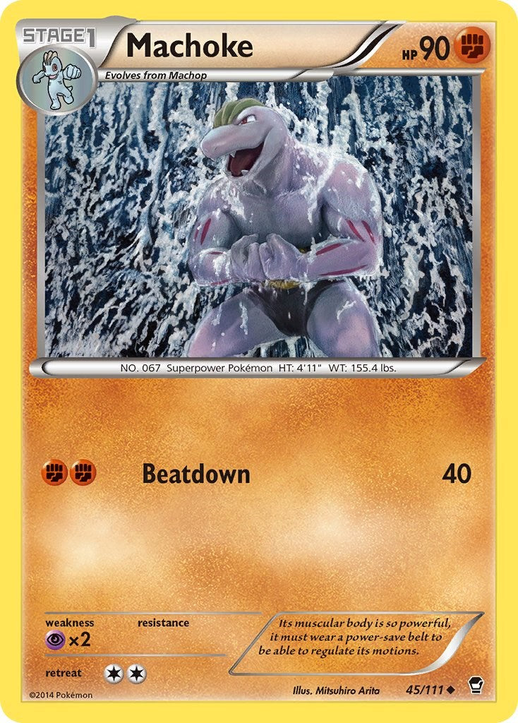 Machoke (45/111) [XY: Furious Fists] | Golgari Games