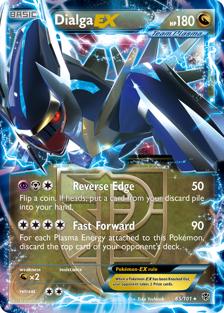 Dialga EX (65/101) [Black & White: Plasma Blast] | Golgari Games